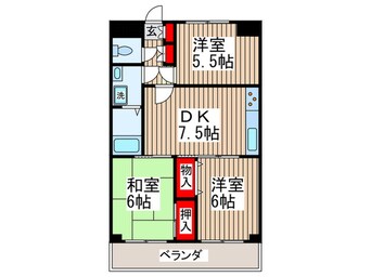 間取図 ＭＣベ－スビル