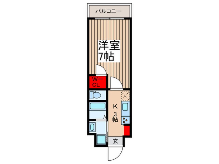 間取図 志幸８５MANDARIN和光Ⅲ