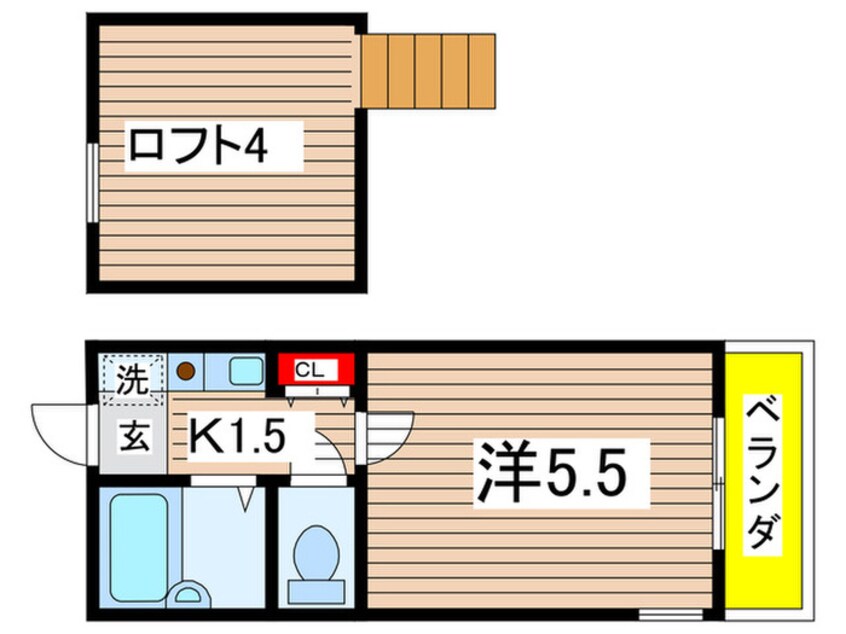 間取図 メイプルハウス