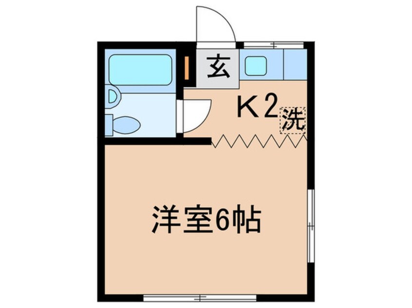 間取図 コーポもみじ