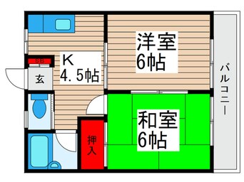 間取図 メゾン・ブランシュ