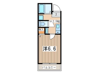 間取図 リーヴェルポート横浜和田町