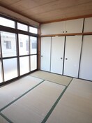 室内からの展望 大河内ハイツ１号棟