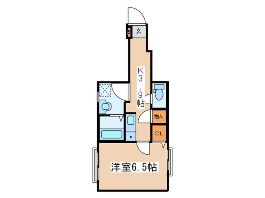 間取図 DIOR狛江