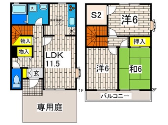 間取図 テラス津久井浜
