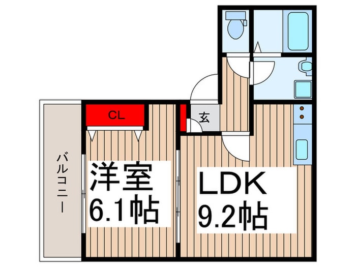 間取り図 ジーメゾン入間