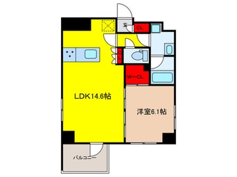 間取図 ALTERNA銀座