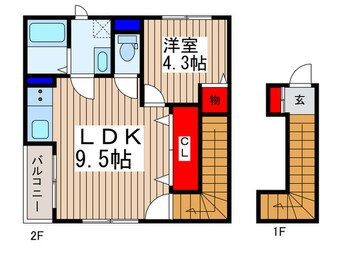 間取図 ゼアーズⅡ