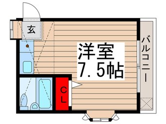 間取図 ローズアパートC棟