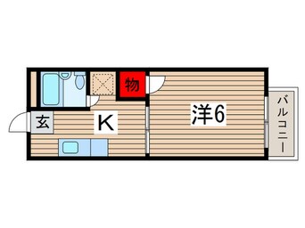 間取図 レジデンス　ホング１