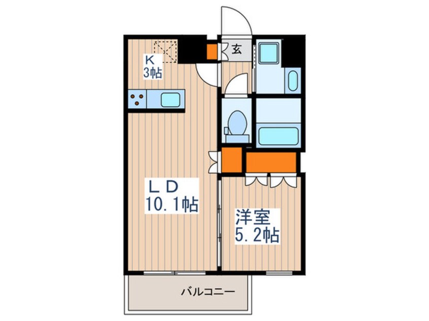 間取図 プラウドフラット中野