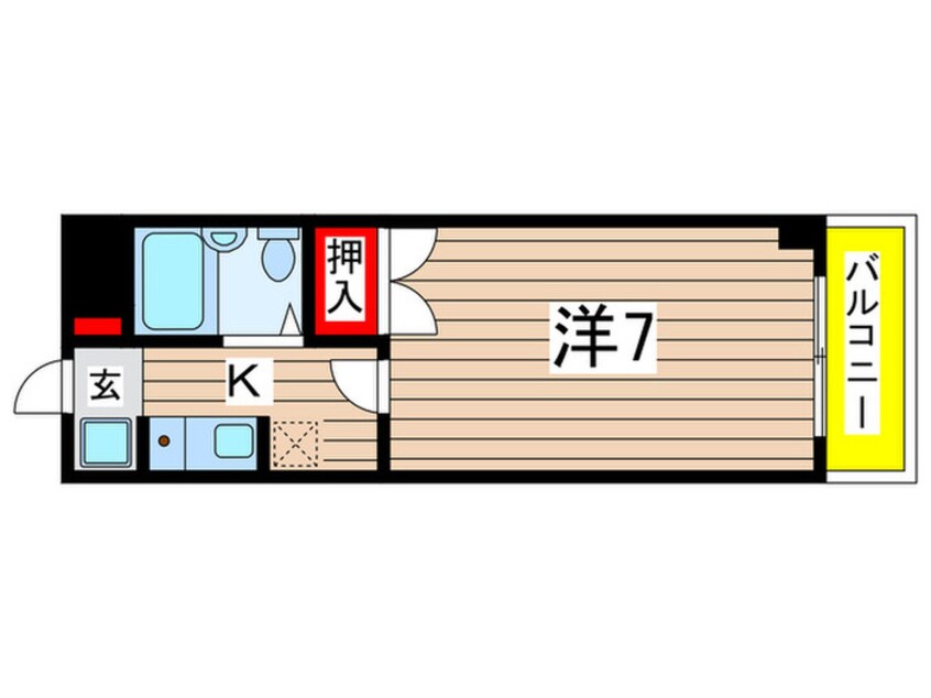 間取図 シティ松波