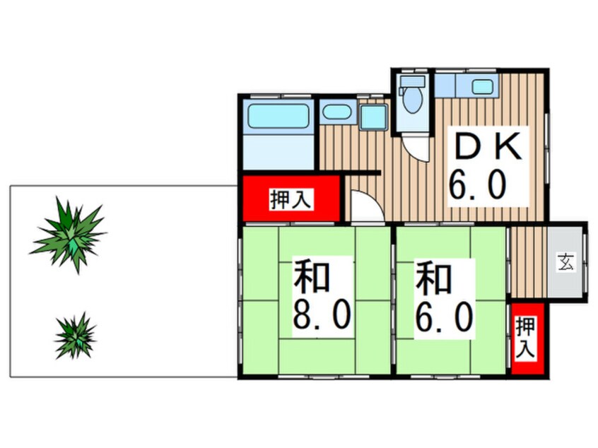 間取図 ガーデンハウス