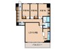 THE KOSUGI TOWER（1506） 3LDKの間取り