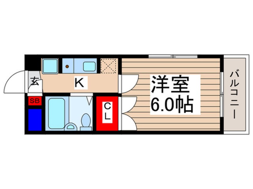 間取図 ウエストビル
