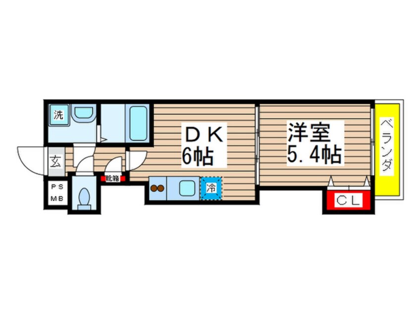 間取図 金太郎ヒルズ７０