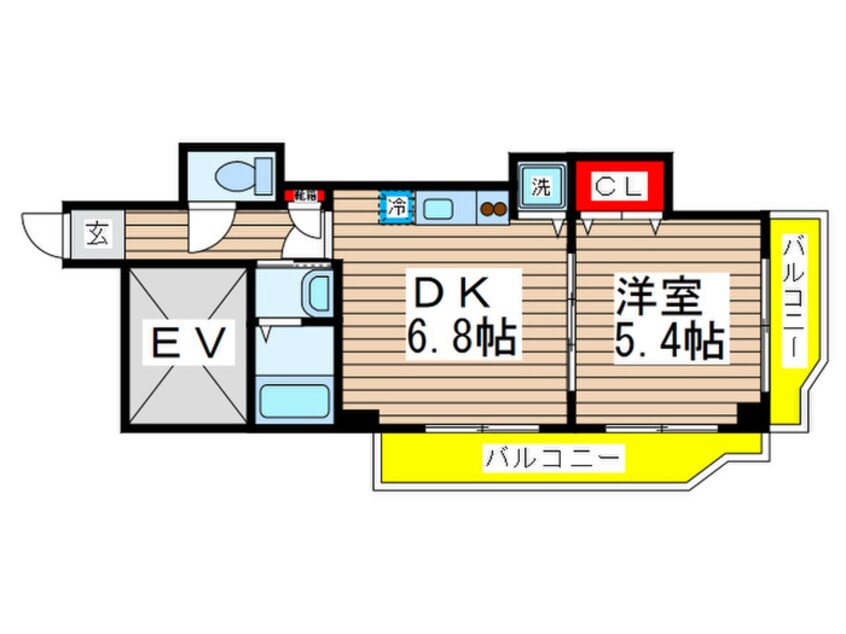 間取図 金太郎ヒルズ７０