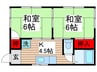 コ－ポヤマキ 2Kの間取り