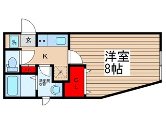 間取図 ＳＯＬＥＩＬ　ＭＡＴＳＵＤＯ