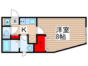 間取図 ＳＯＬＥＩＬ　ＭＡＴＳＵＤＯ