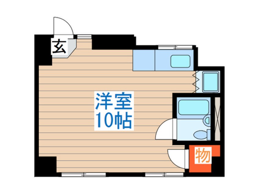 間取図 三和マンション(5B)