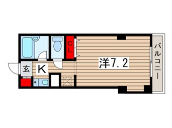 間取図 パルコート新宿