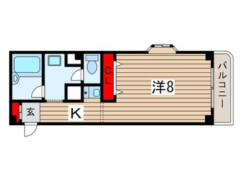 間取図 パルコート新宿