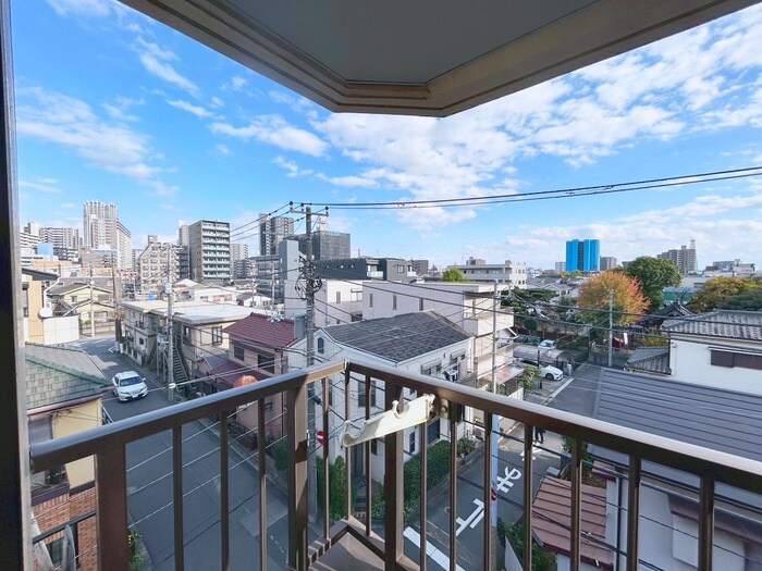 室内からの展望 パルコート新宿