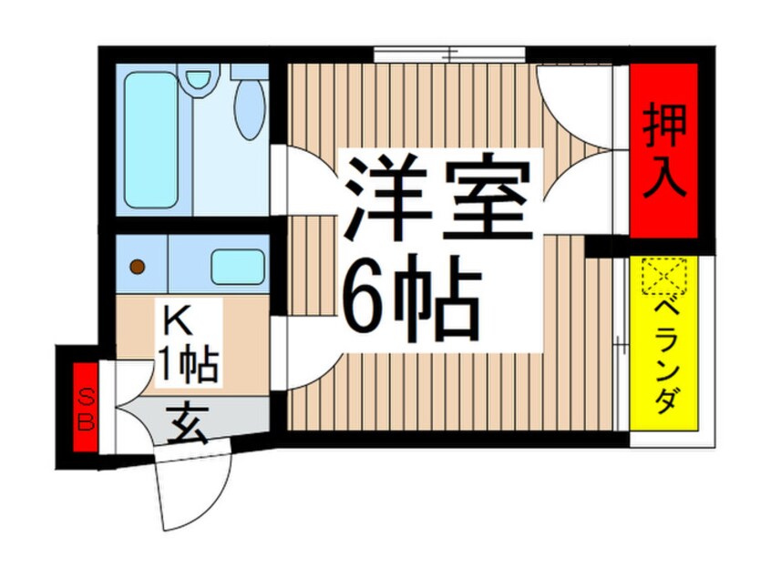 間取図 アメニティハウスオーラ