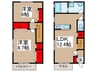 シュシュテラス 2LDKの間取り
