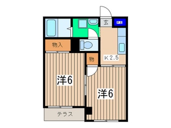 間取図 インペリアル万騎が原