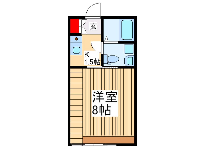 間取図 メゾネットブラン