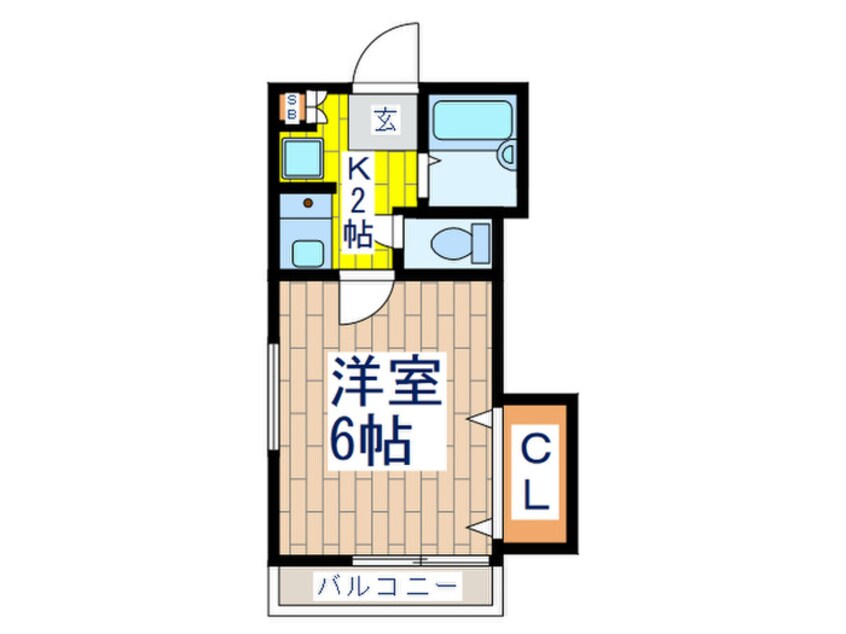 間取図 Ｋ＆Ｓ池上