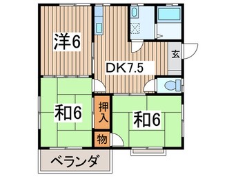 間取図 サマ－シティ湘南