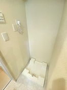洗濯機置場 リーブルファイン作新台Ⅱ１号棟