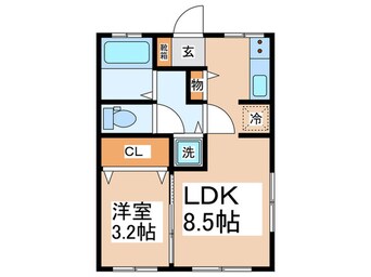 間取図 飯塚荘