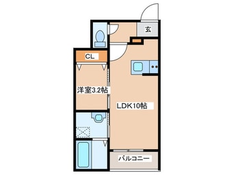 間取図 グリ－ンフィ－ルド