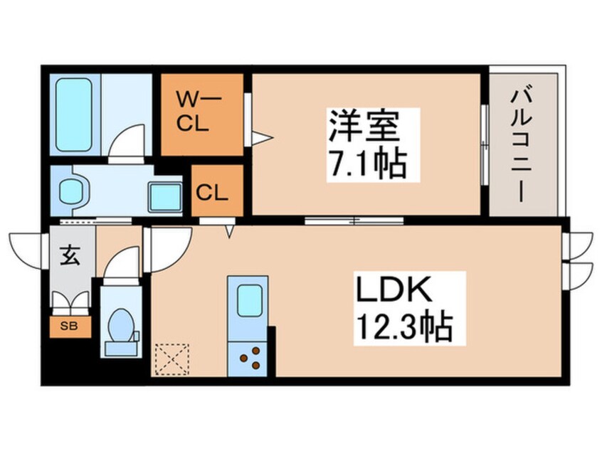 間取図 ロコエトワール