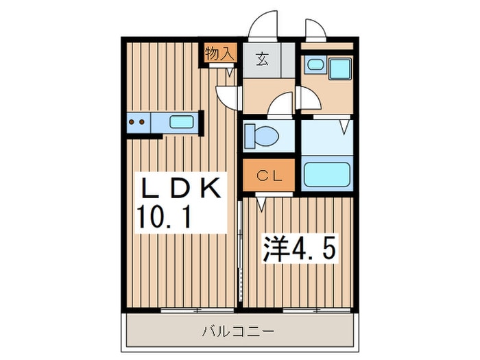 間取り図 リブリ・瀬谷