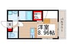 ＢｅｓｔＳｔａｇｅ所沢松葉町 1Rの間取り