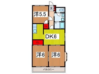 間取図 グランド－ル浦和Ｉ