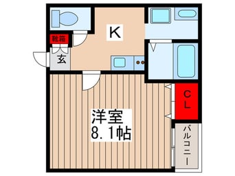 間取図 ヴィラ－ト七里