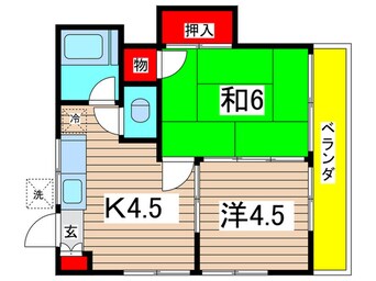 間取図 第一秋元荘