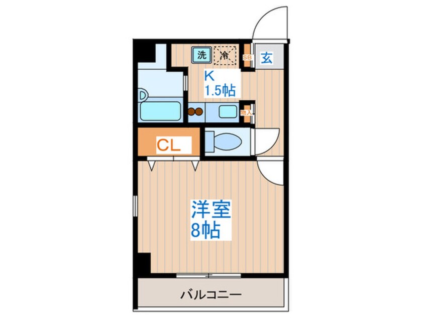 間取図 ジョイシティ千歳烏山