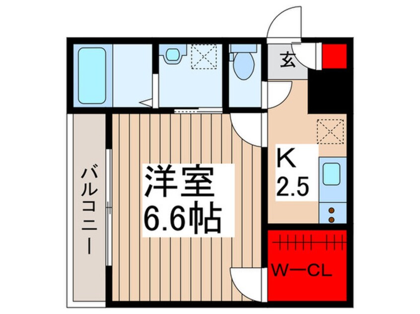 間取図 仮)春日部市緑町四丁目Z-MAISON