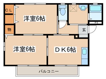 間取図 ウノハイツ