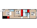 Like高野山A棟の間取図