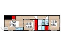 Like高野山A棟の間取図