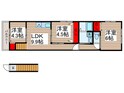 Like高野山A棟の間取図