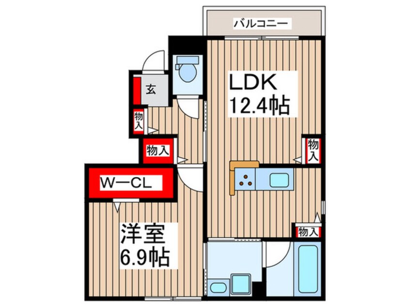 間取図 コロン